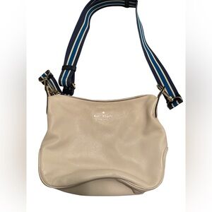 Cream Leather Kate Spade Crossbody Bag